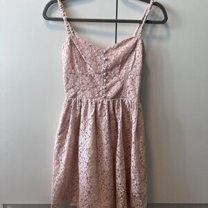 ARITZIA Talula Pink Floral Dress